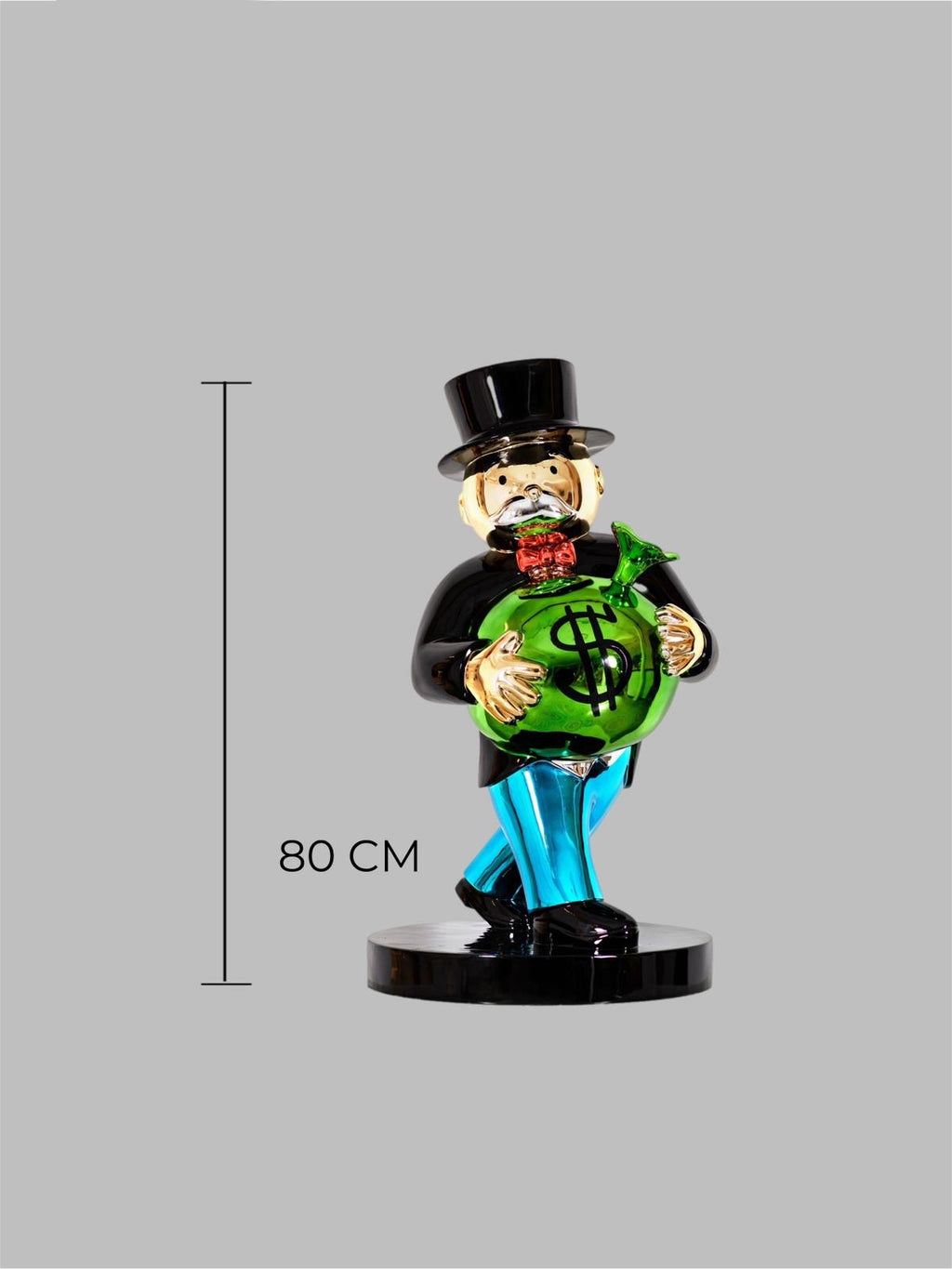 Sculpture #24 - Alec Monopoly Money Bag