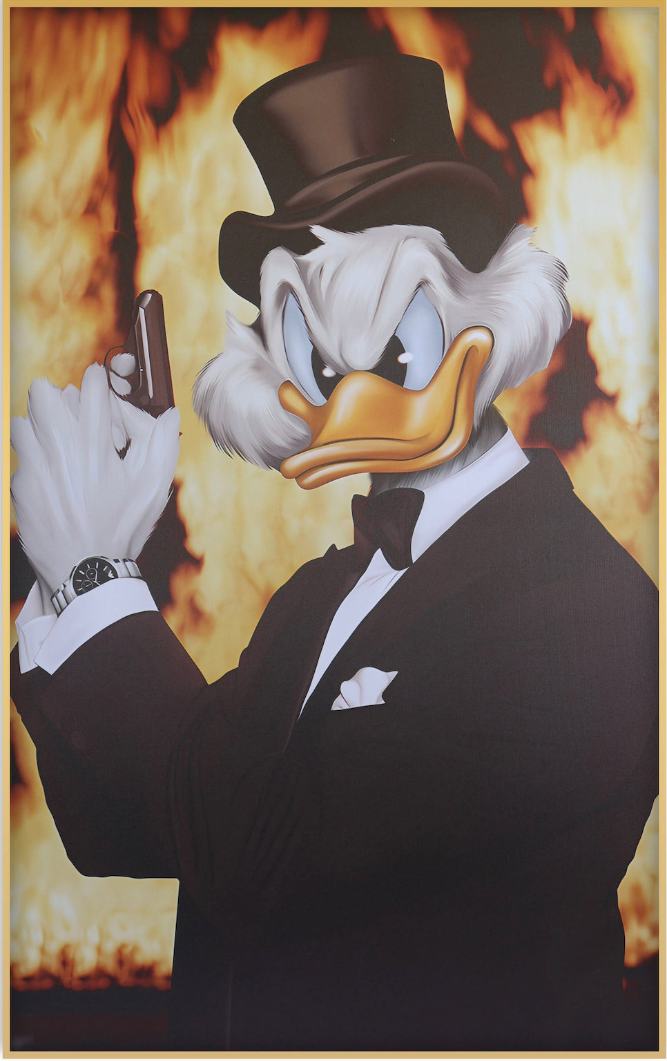 Artwork #17 - Donald the Secret Agent