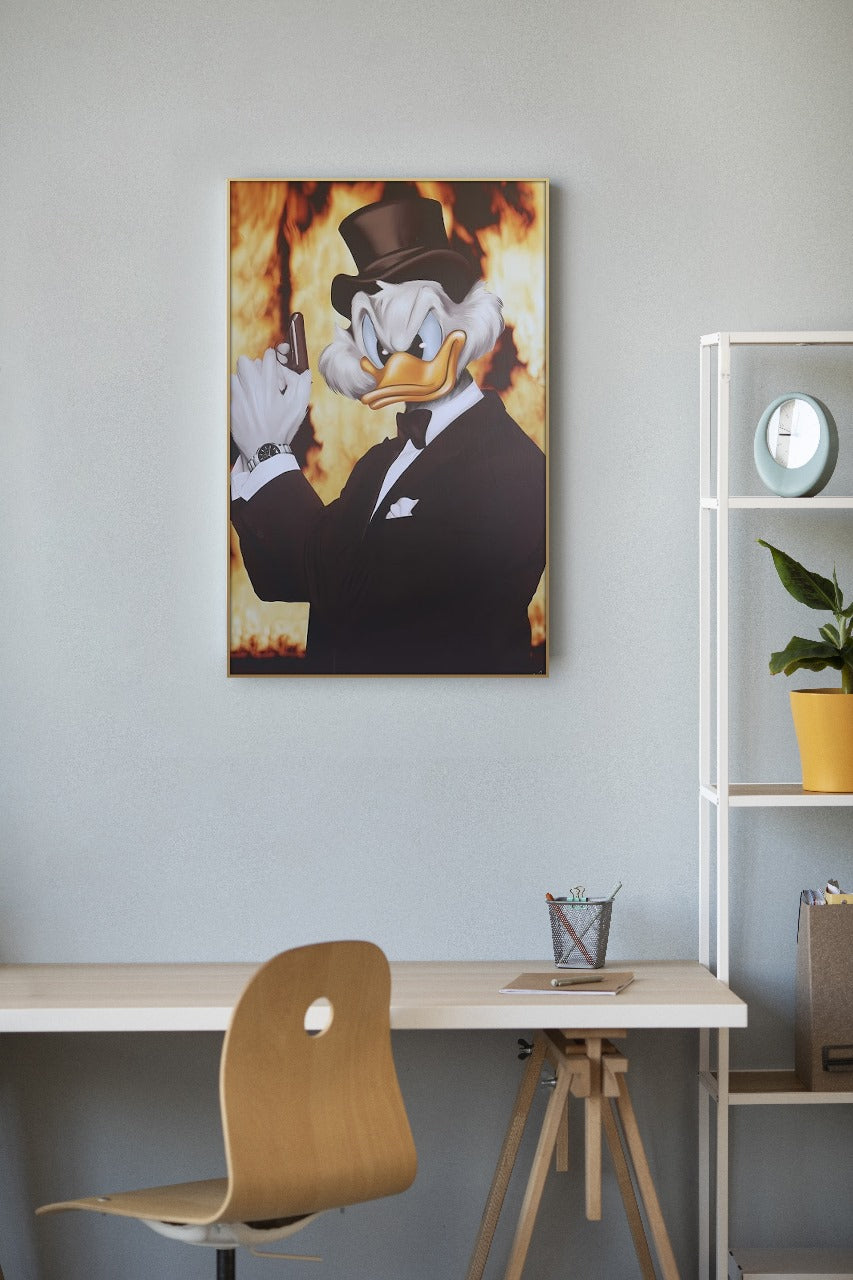 Artwork #17 - Donald the Secret Agent