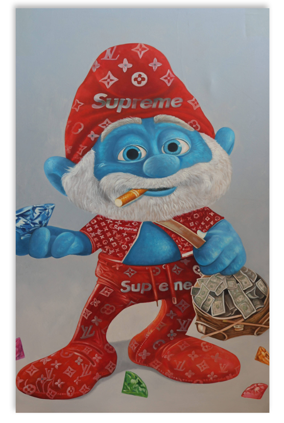 Artwork #37 - Papa Supreme Smurf