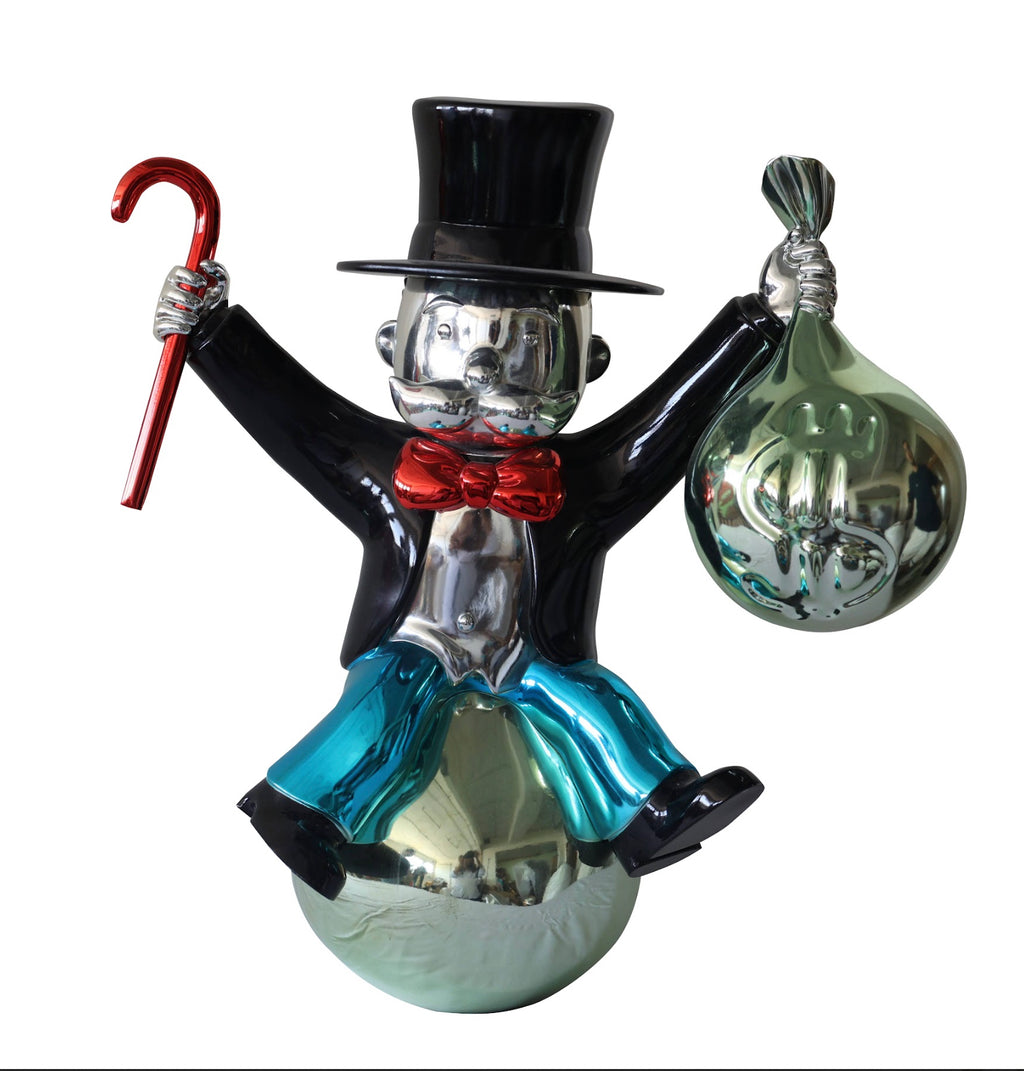 Sculpture #23 - Alec Monopoly on the Ball of Fortune
