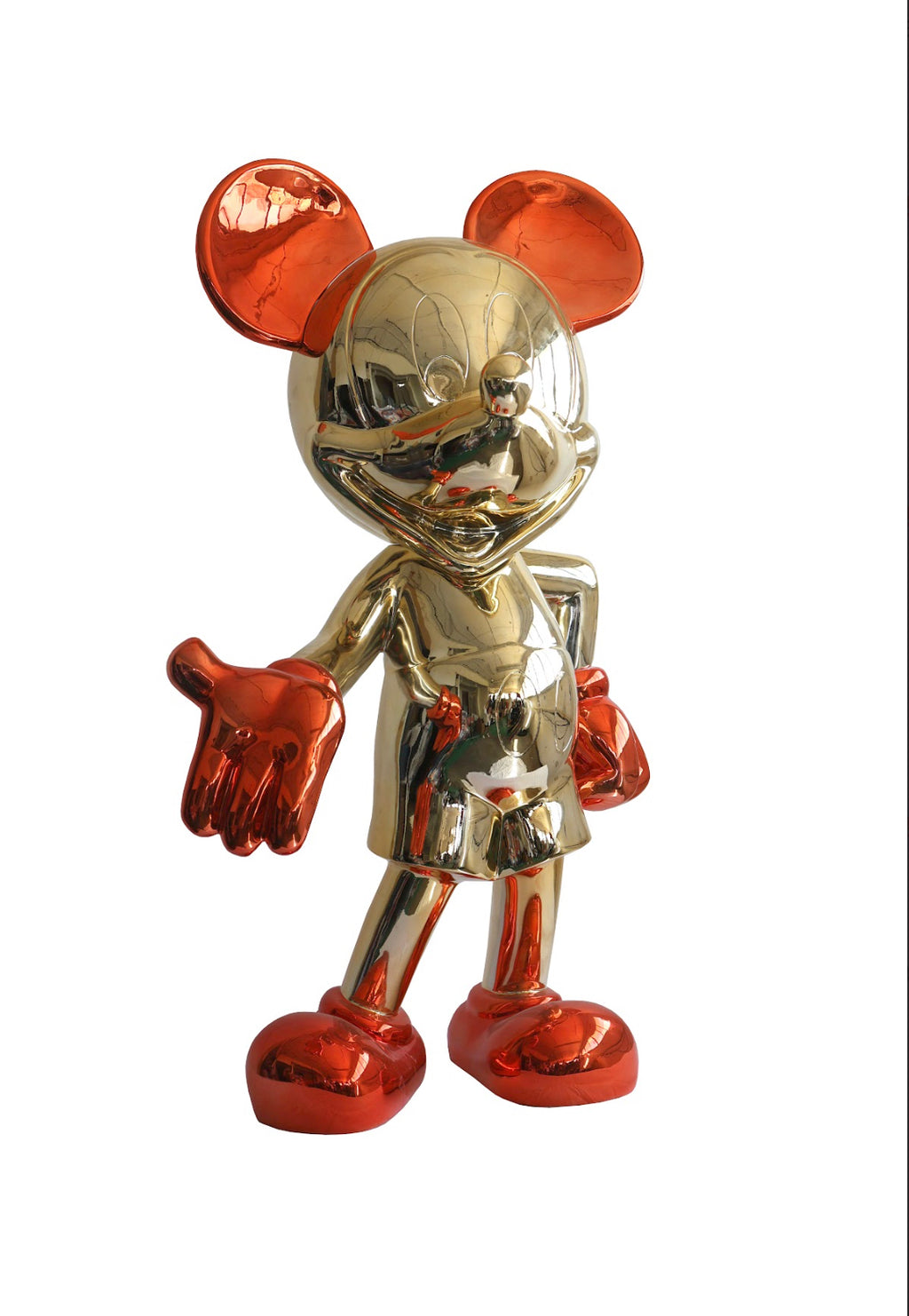 Sculpture #27 - Royal Golden Mickey