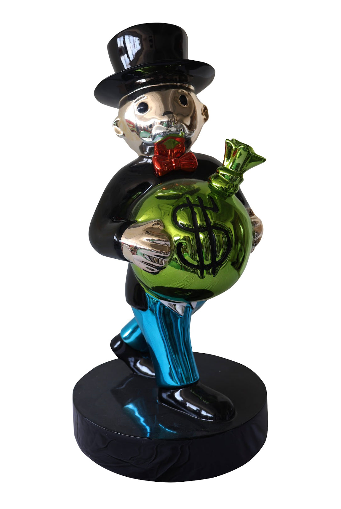 Sculpture #24 - Alec Monopoly Money Bag