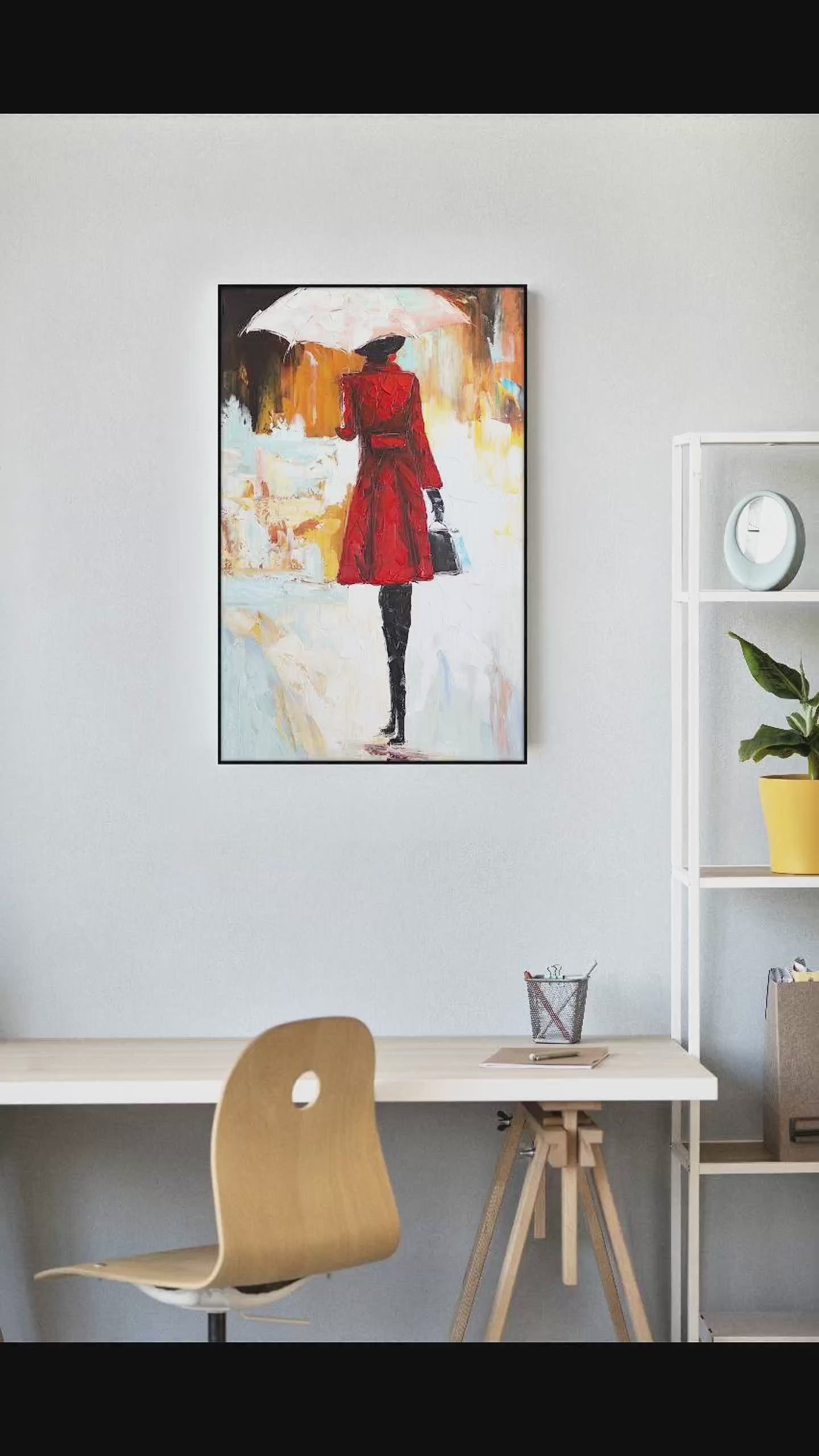 Artwork #80 - Lady in Red