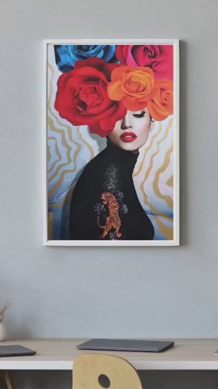 Artwork #45 - Floral Power