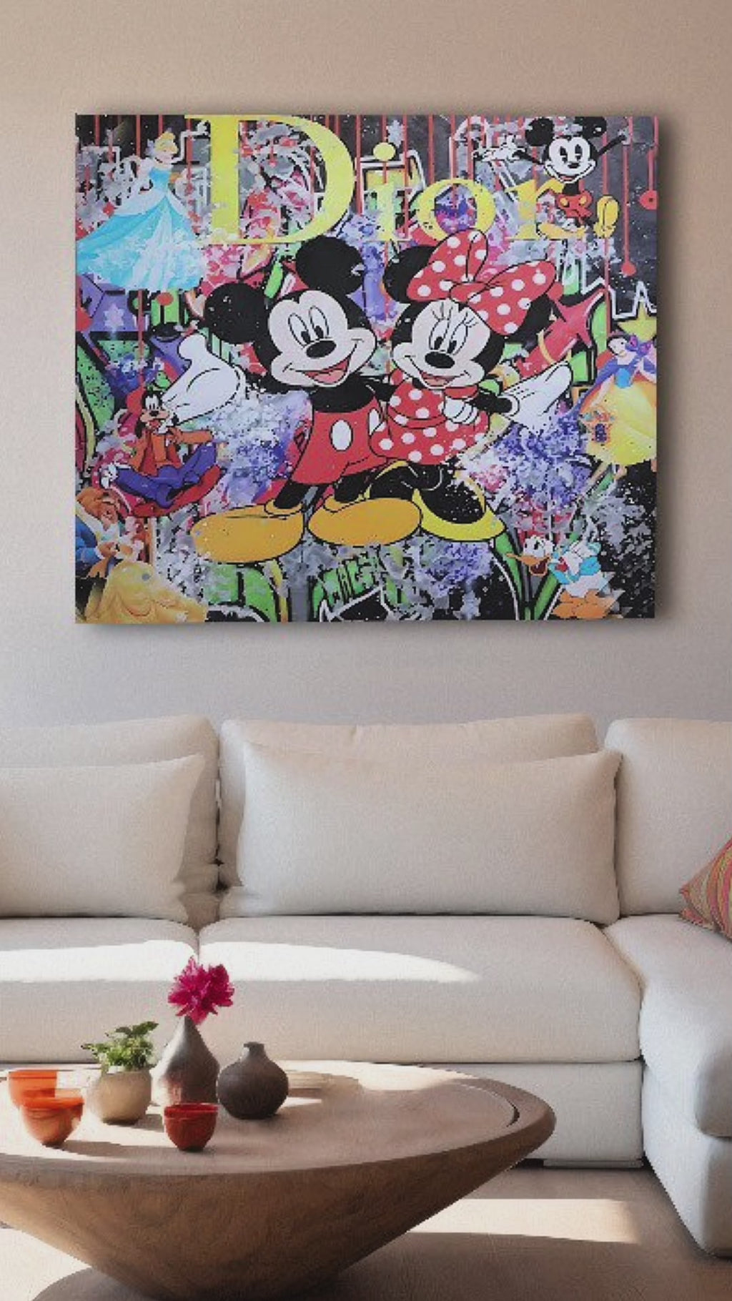 Artwork #66 - Mickey & Minnie Dior Dream