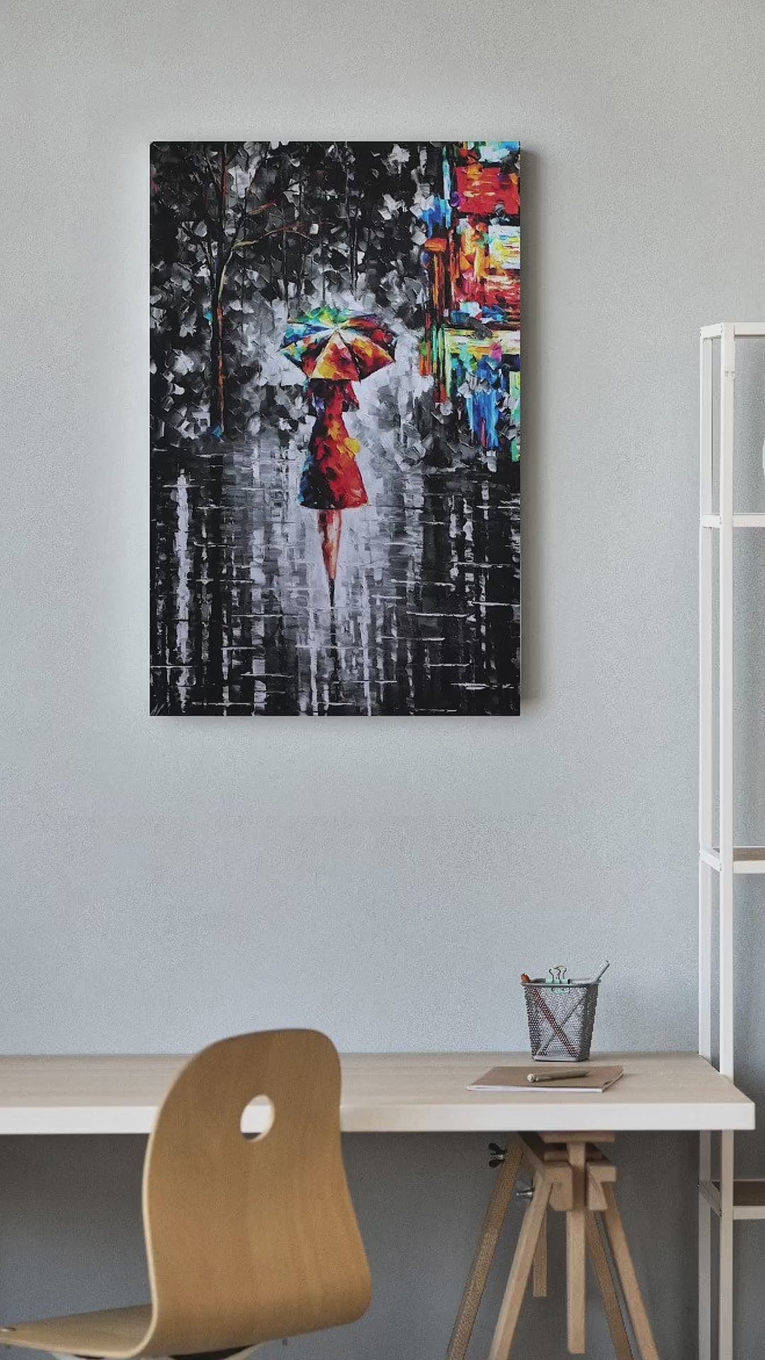 Artwork #54 - Rainy Reflection