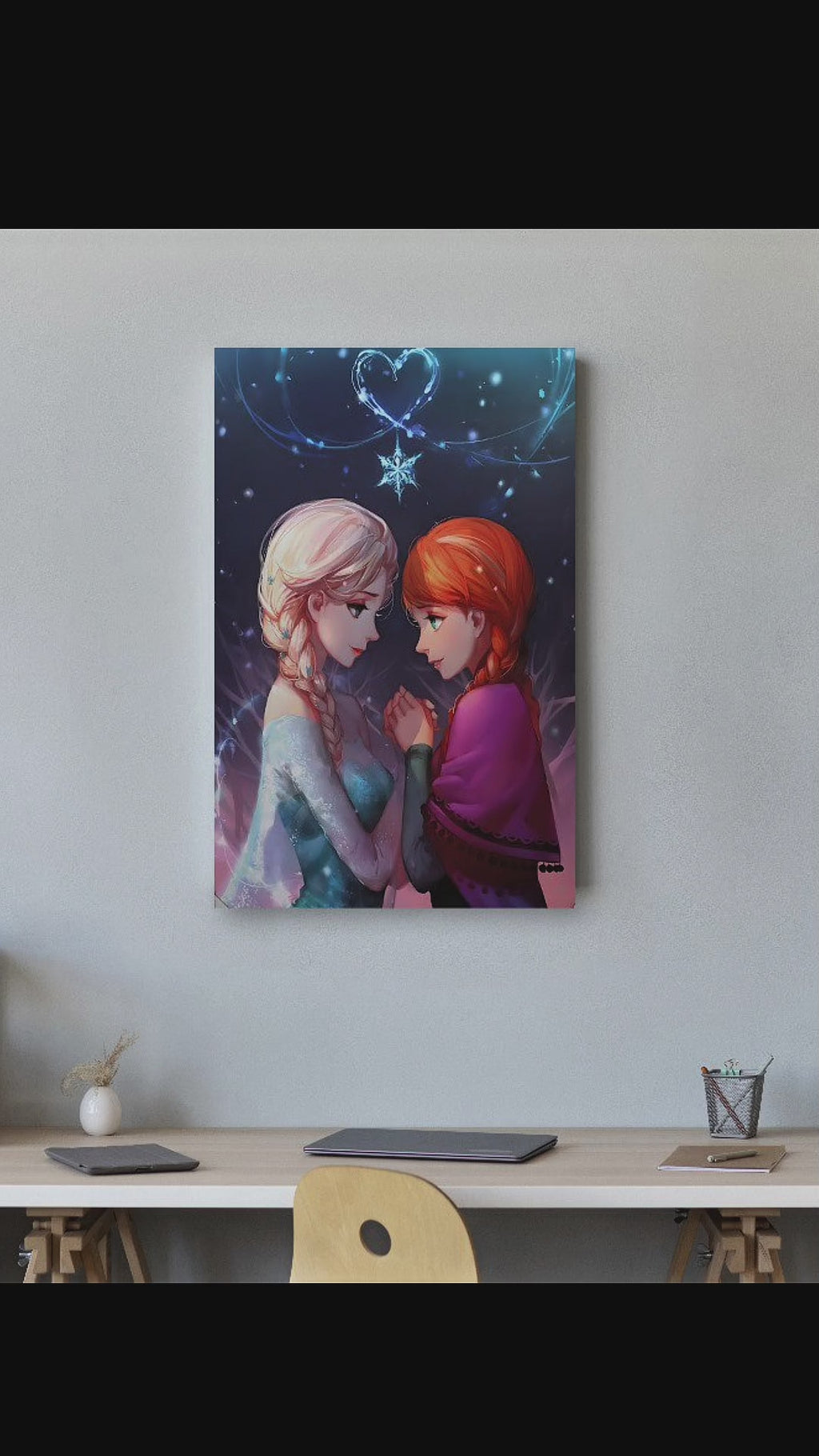 Artwork #74 - Frozen Hearts